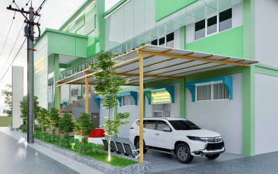 Siapkan Green Business Center SMK Nasional Dawarblandong